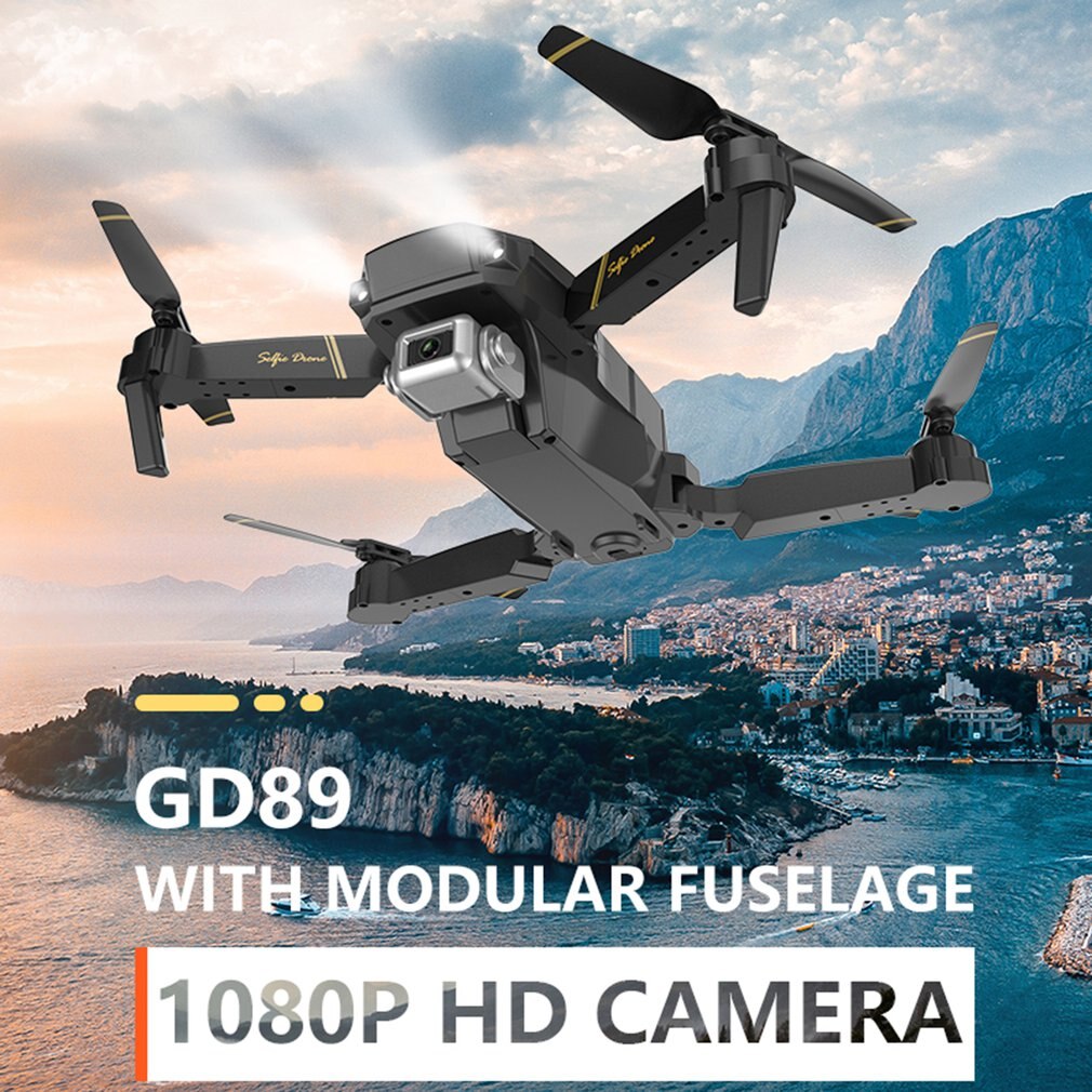 2019 ο gd89 wifi fpv ̵ ޱ 480 p/1080 p hd ī޶  Ȧ  ̽  rc װ quadcopter  װ